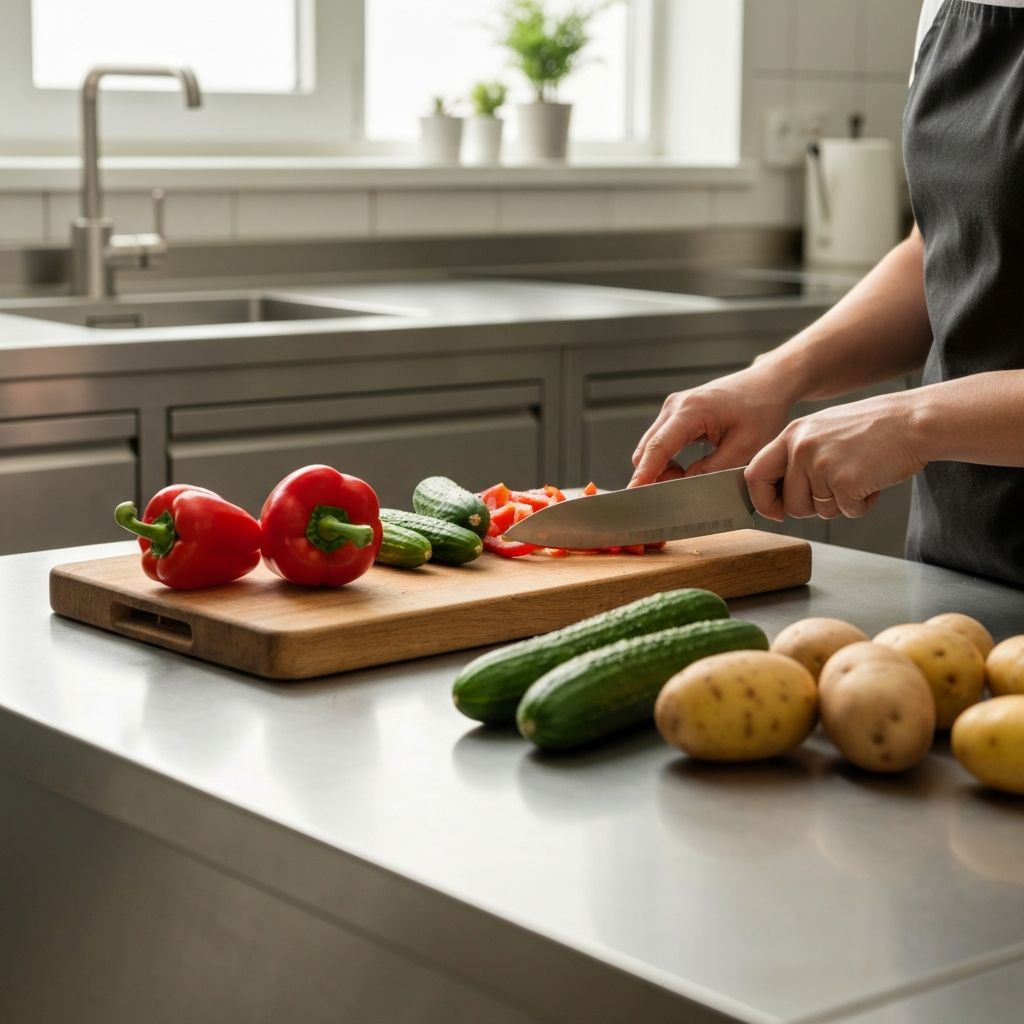 Zöldségek előkészítése